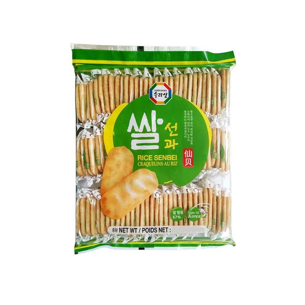 Biscoito Sembei de Arroz Salgado 82g Surasang