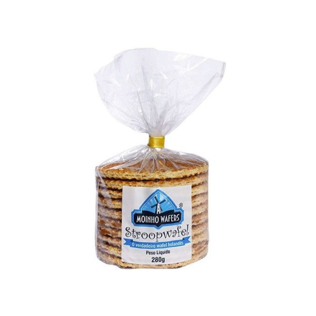 Biscoito Stroopwafel 230g Moinho Wafers