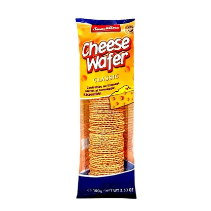 Biscoito Wafer de Queijo Snackline Crocante 100g