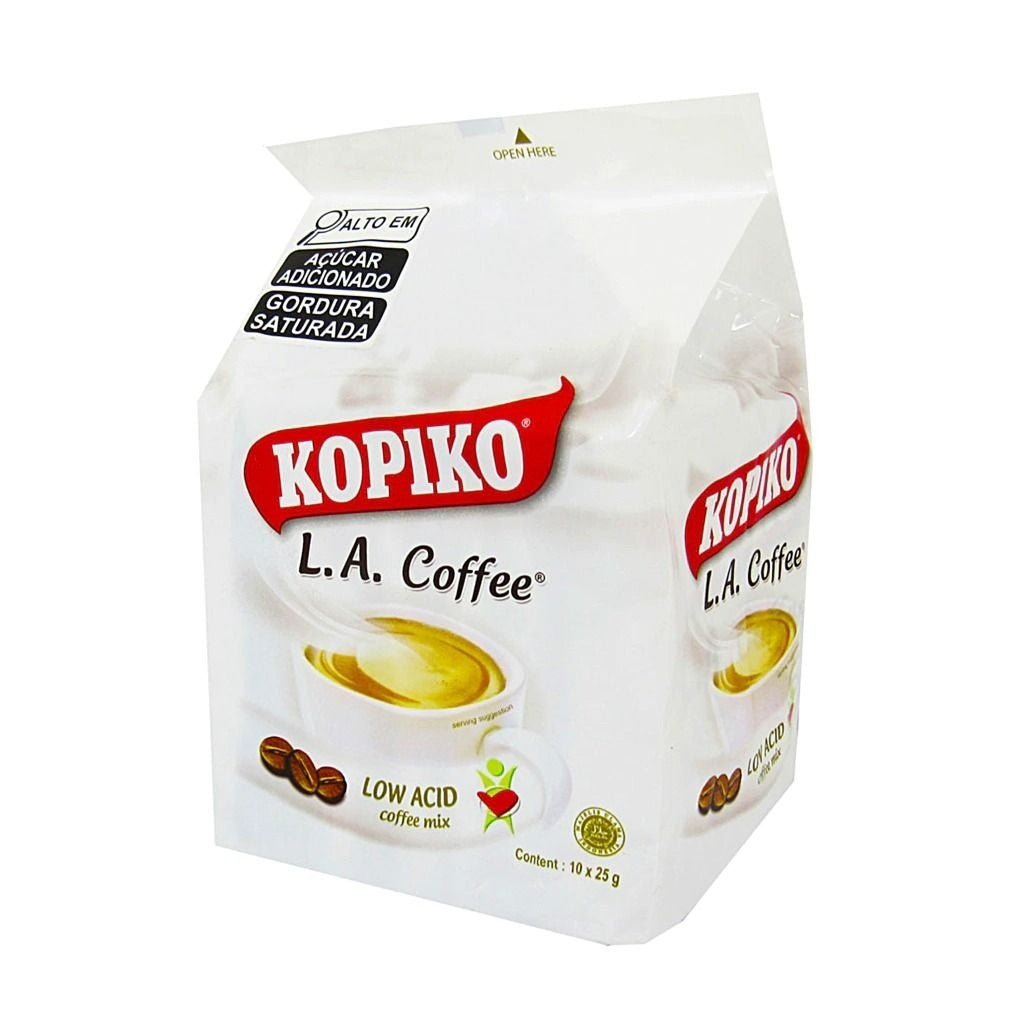 Blend de Café Instantâneo em Pó C/10 Sachês 250g Kopiko venc 29/07/2026