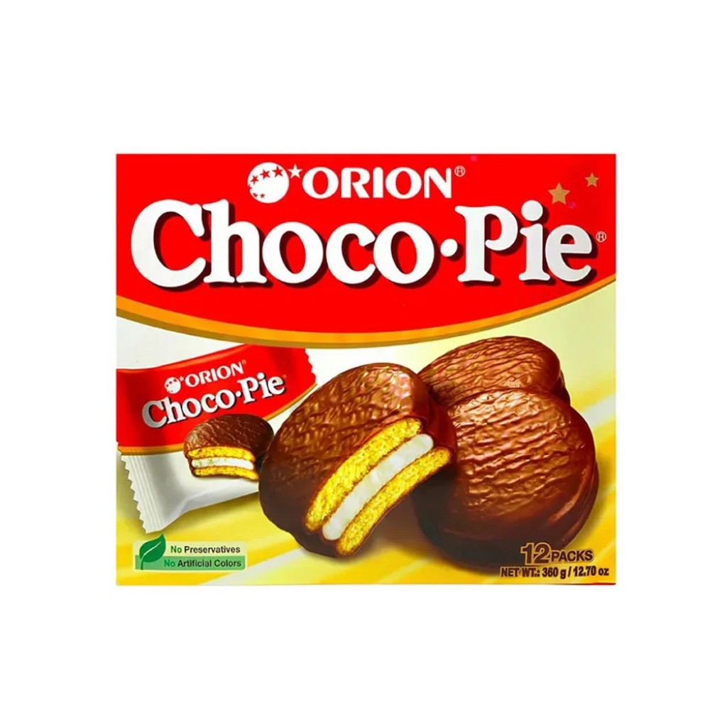 Bolo com Recheio de Creme de Marshmallow e Cobertura de Chocolate 360g Orion