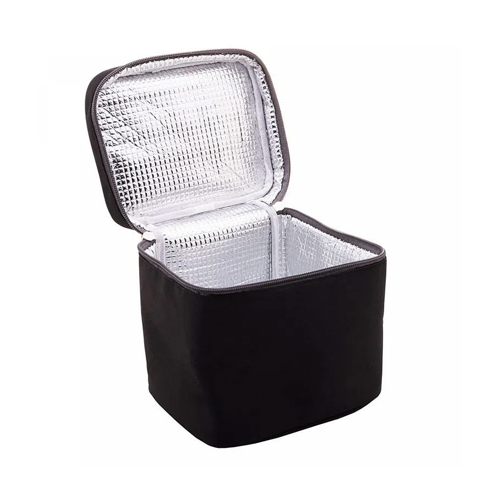 Bolsa Térmica Preta em Poliéster Easy Life 17x17x13,5cm