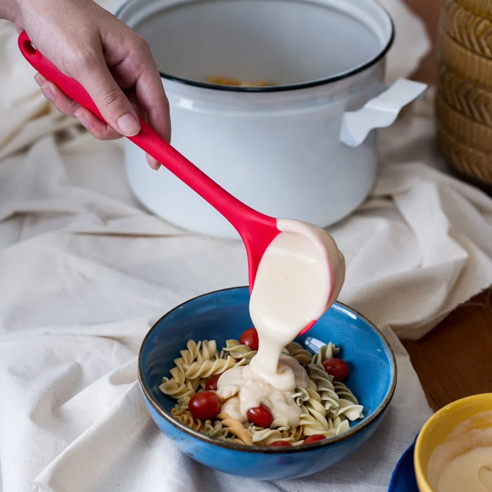 CONCHA DE SILICONE DUPLO VERMELHO 28X7CM OIKOS