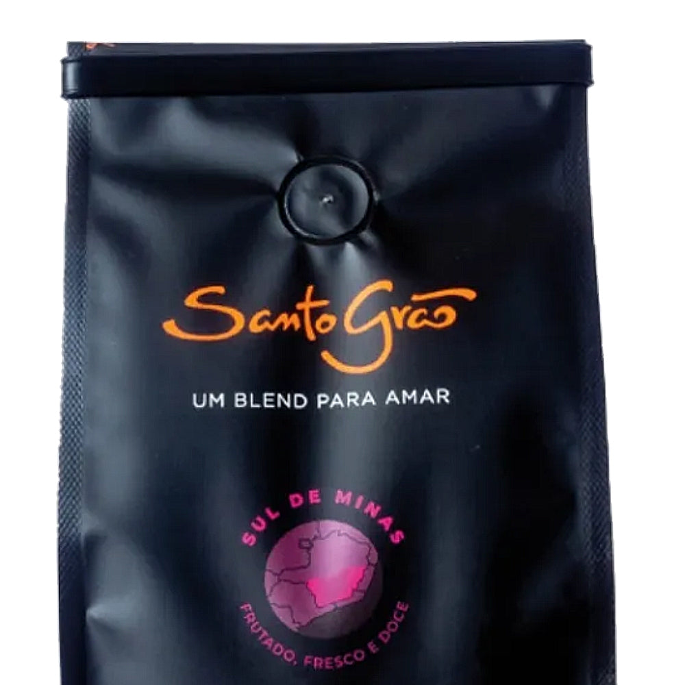 Café Especial Sul de Minas Moído 250g Santo Grão VENC. 16/12/2025