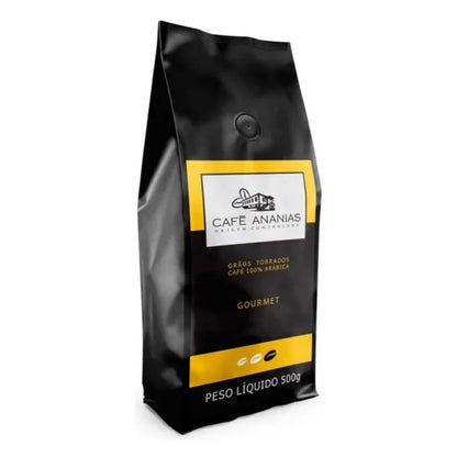 Café em Grãos Torrado Gourmet 500g Ananias