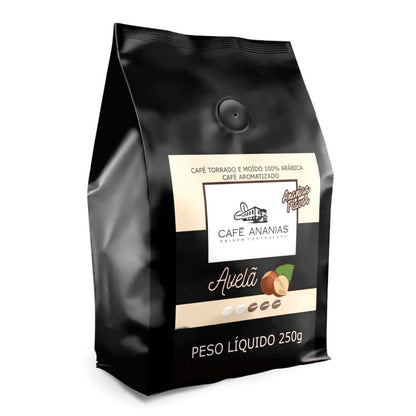 Café em Pó Aromatizado Avelã 250g Ananias