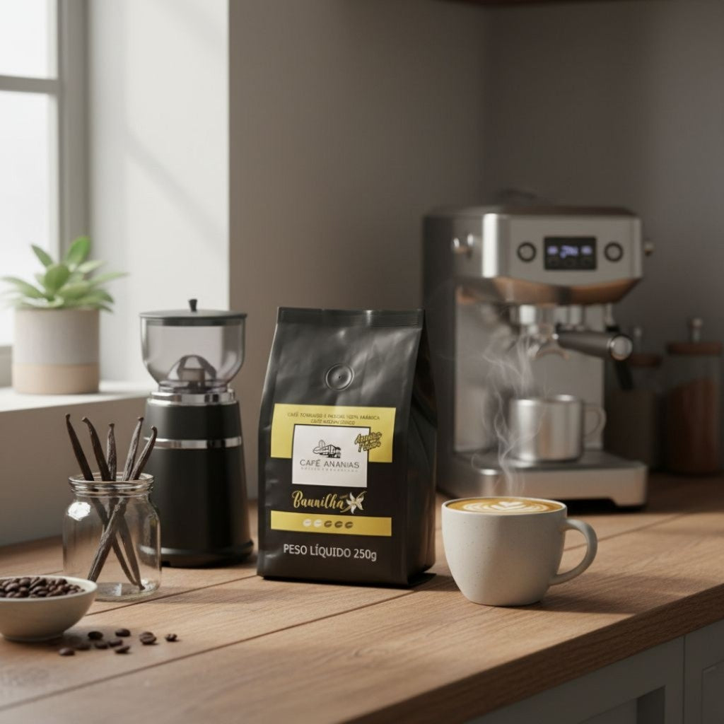 Café em Pó Aromatizado Caramelo 250g Ananias