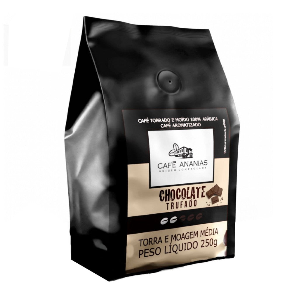 Café em Pó Aromatizado Chocolate Trufado 250g Ananias
