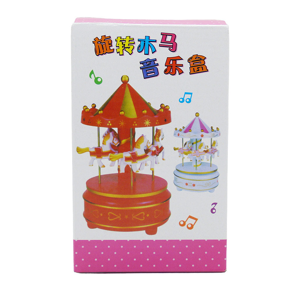 Caixinha Musical Carrossel Cores Sortidas Wonder