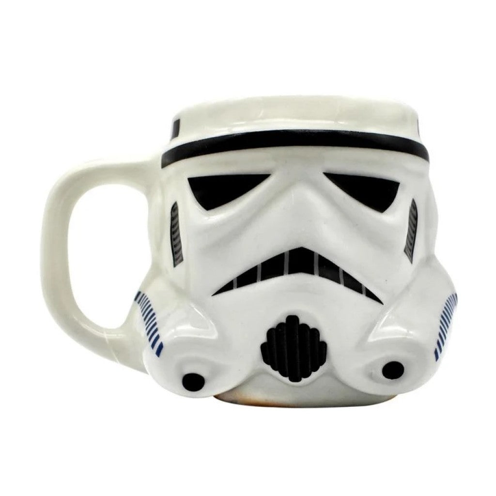 Caneca Stormtrooper 3D Star Wars Oficial 500ml Zona Criativa