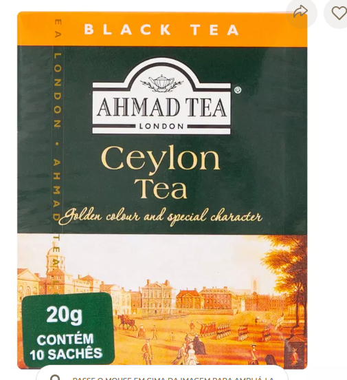 Cha Preto Ceylon 20g - Ahmad Tea