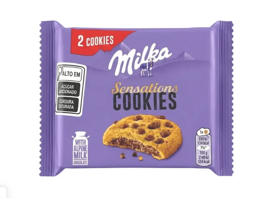 Biscoito Cookies Sensations 52g Milka