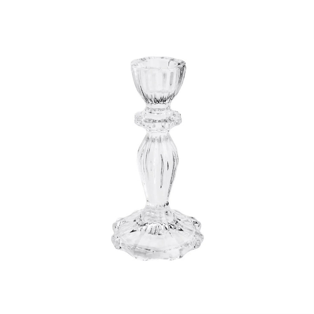 Castiçal de Vidro 11cm MCAS-08B Martins