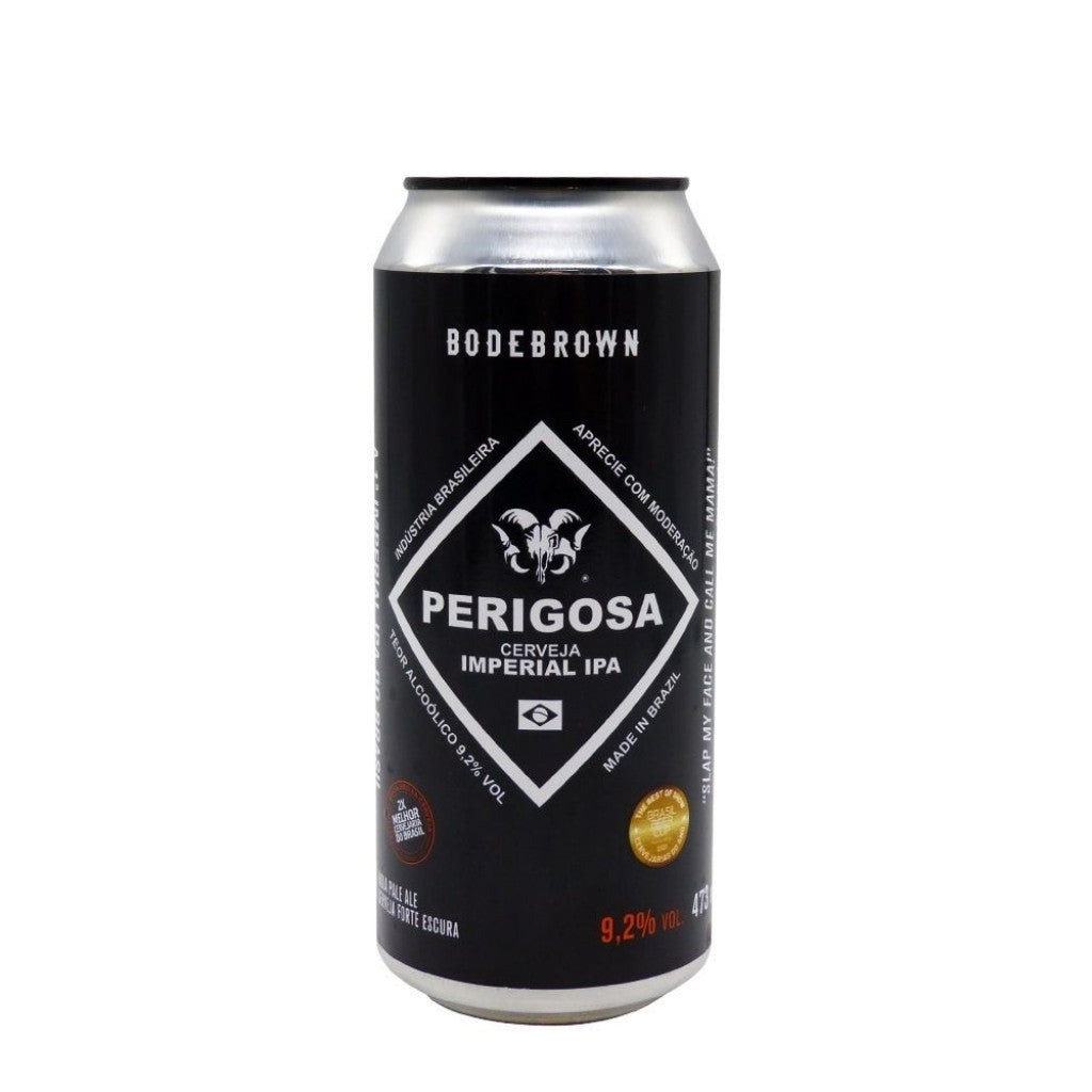 Cerveja Perigosa Imperial Ipa 473ml Bodebrown