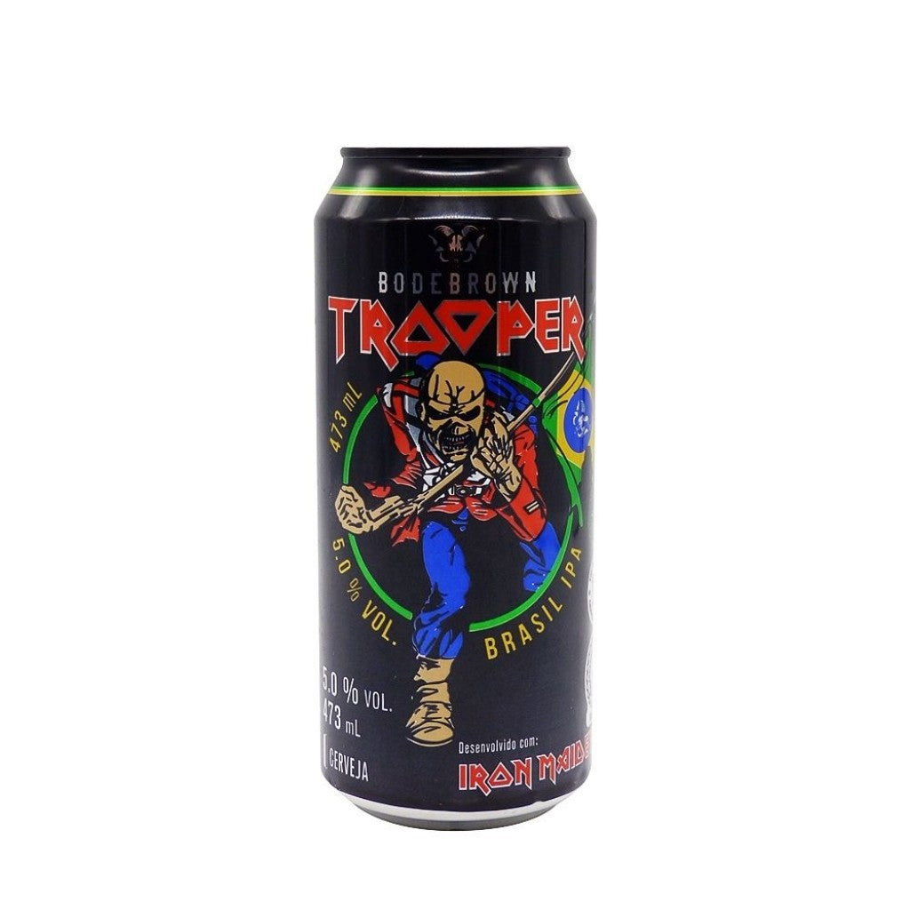 Cerveja Trooper Brasil IPA 473ml BodebrowN