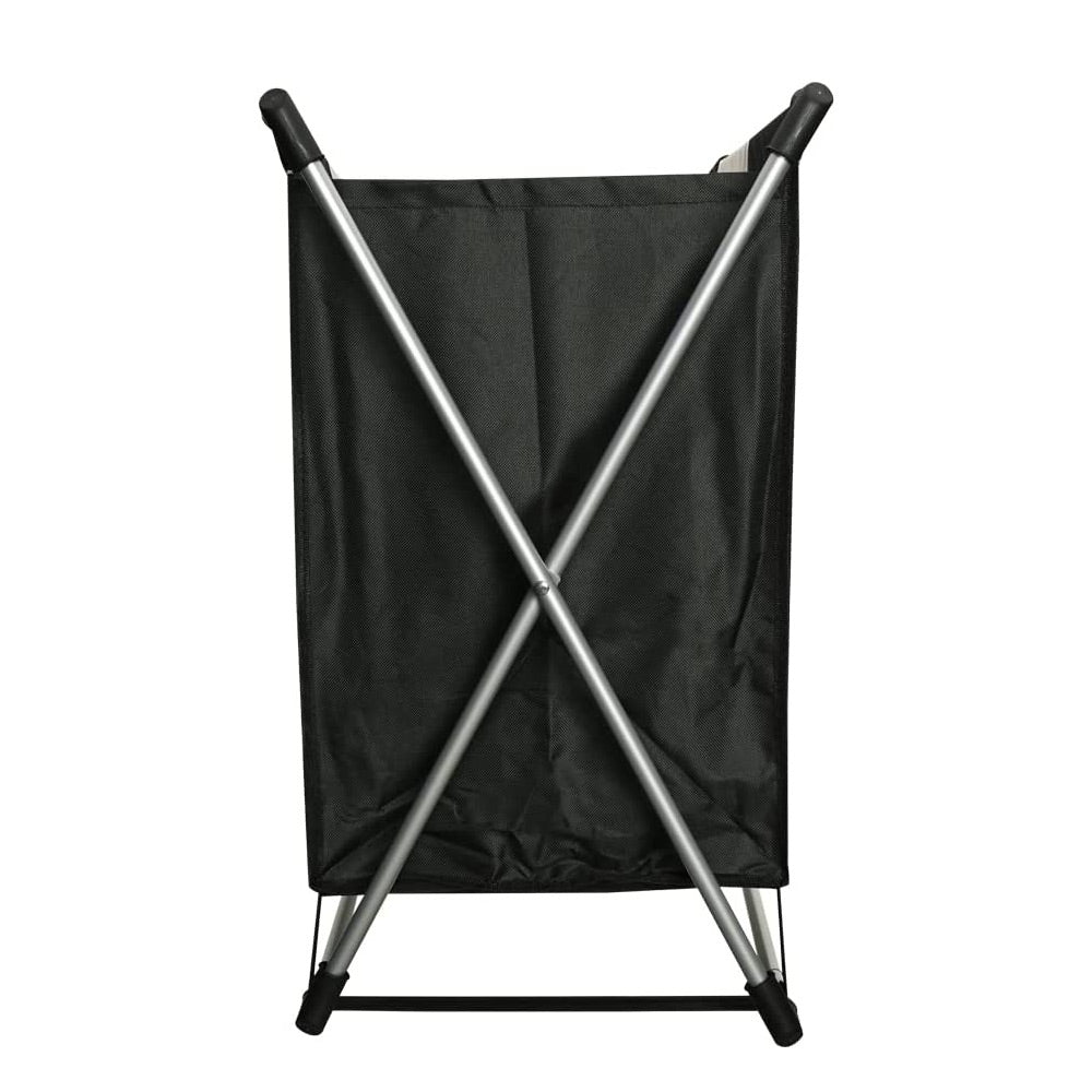 Cesto de Lavanderia Duplo Dobrável 60x35x55cm