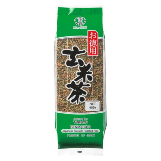 Chá Verde Tokuyo Genmaicha 400g Ujinotsuyu