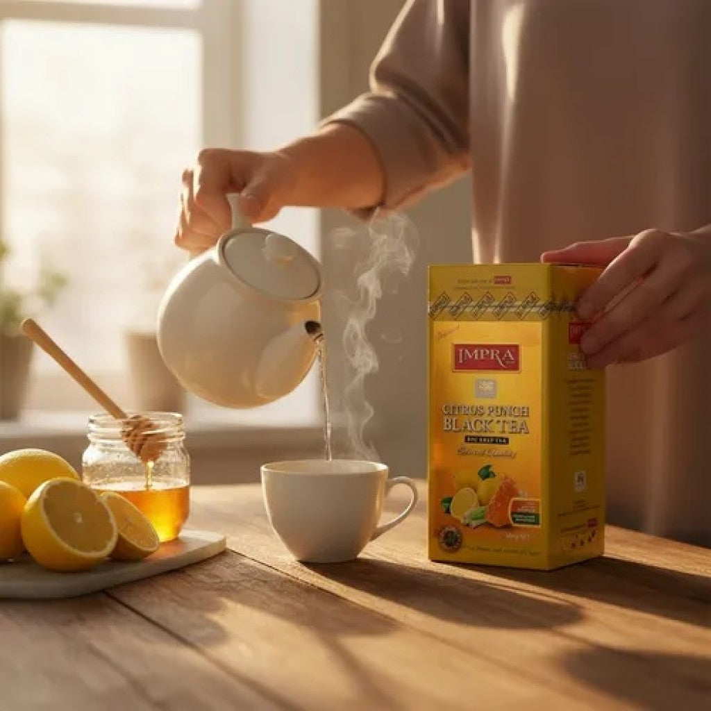 Chá Preto Frutas Cítricas com Especiarias 200g Impra