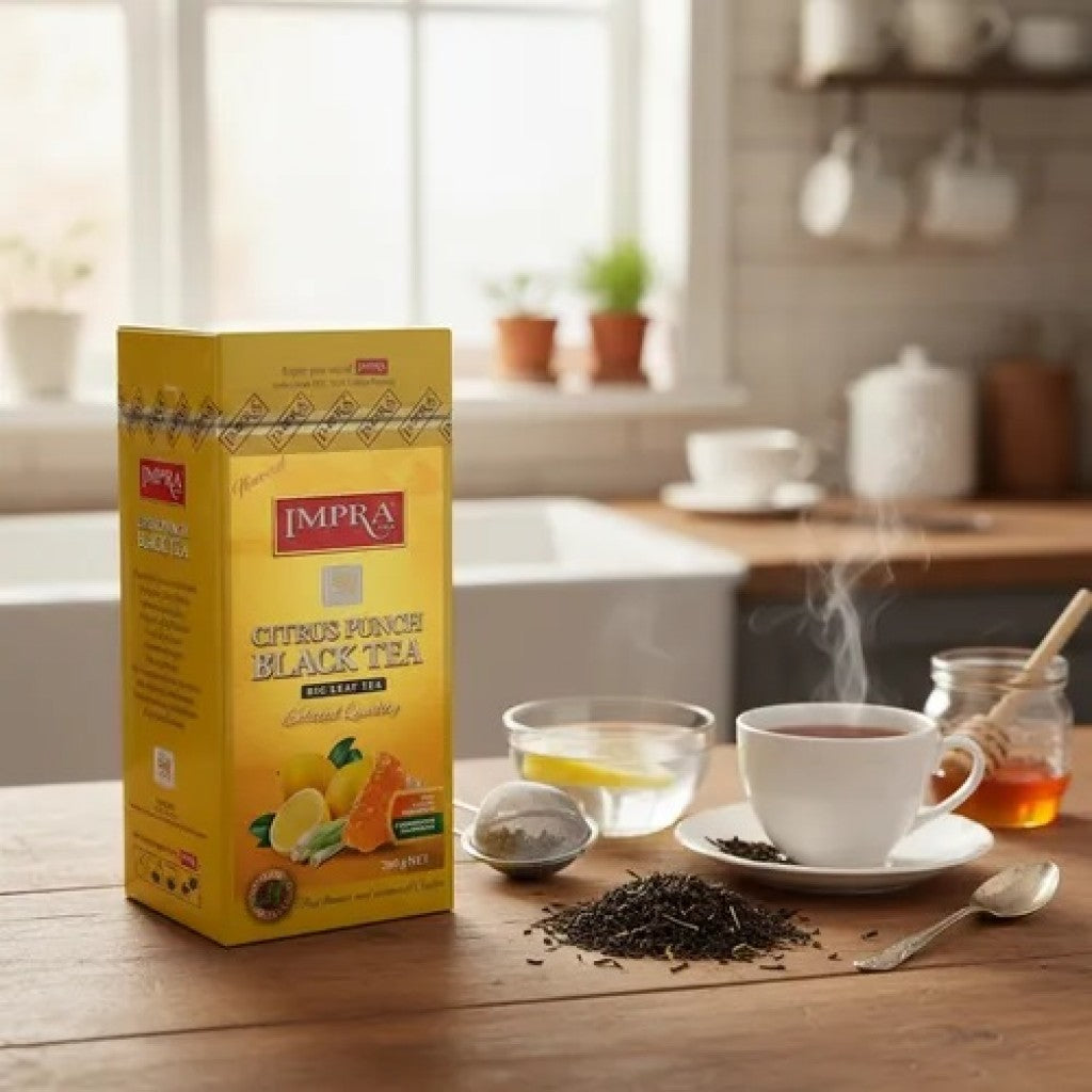 Chá Preto Frutas Cítricas com Especiarias 200g Impra