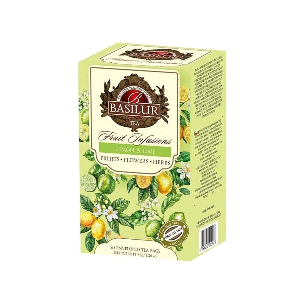 Chá Preto Lima e Limão 36g Basilur