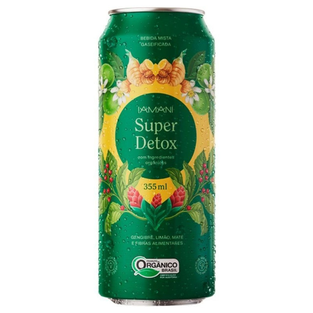Chá Gaseificado Super Detox 355ml Iamani
