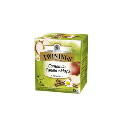 Chá de Camomila, Canela e Maçã com 10 Sachês 15g Twinings