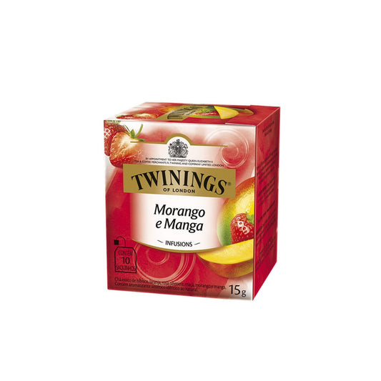 Chá Twinings Morango e Manga  10 Sachês
