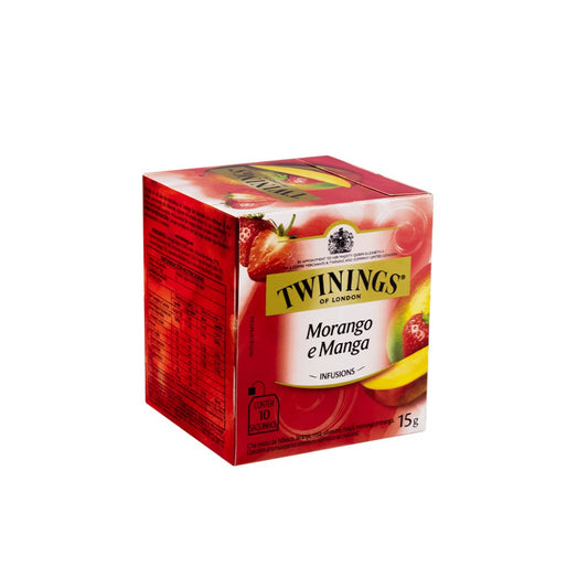 Chá Twinings Morango e Manga  10 Sachês