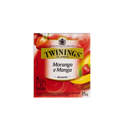Chá Twinings Morango e Manga  10 Sachês
