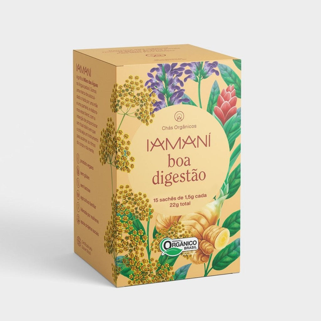 Chá Orgânico Boa Digestão 22g Iamaní