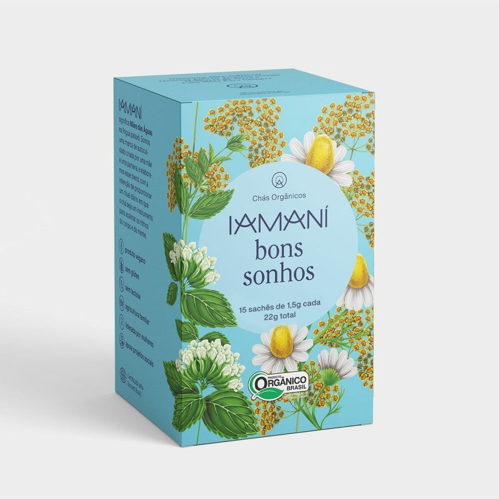 Chá Organico Bons Sonhos 22g Iamani