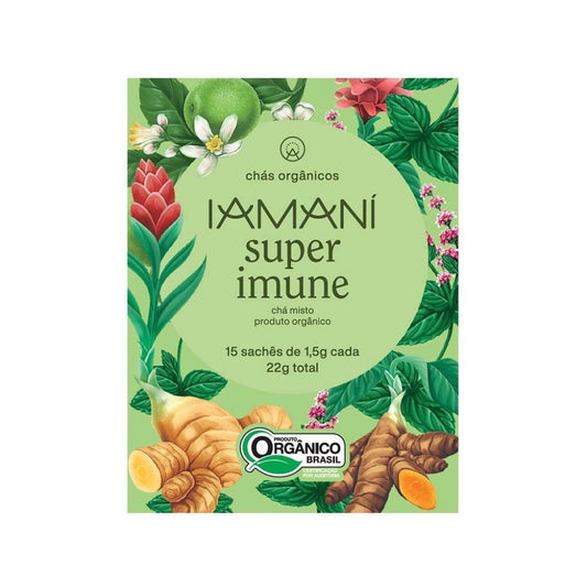 Chá Orgânico Super Imune 22g Iamani