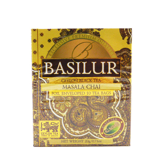Chá Preto de Massala Chai 20g Basilur