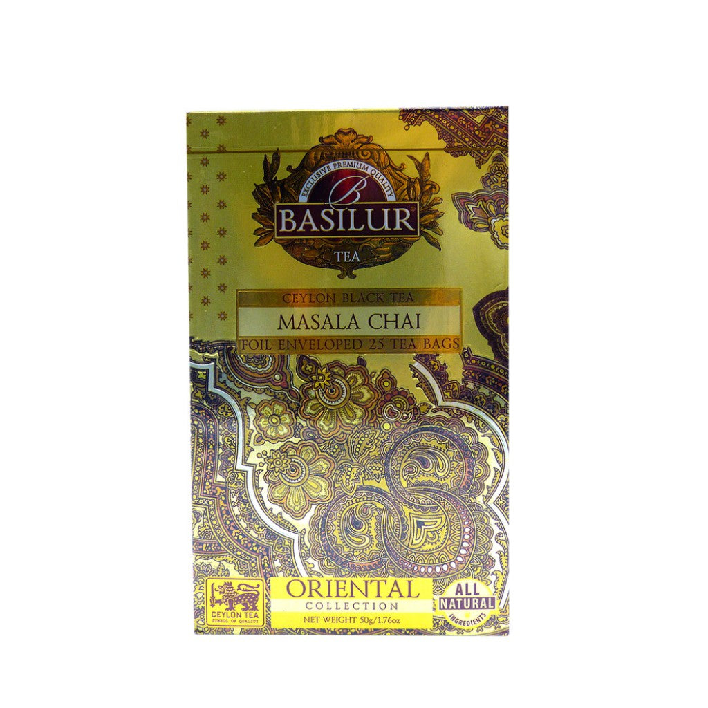 Chá Preto do Ceilão Masala Chai 50g Basilur