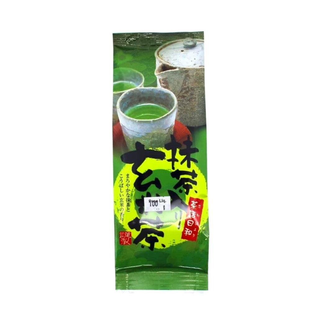Chá Verde Matchá com Arroz Integral Torrado Iri Genmaicha 100g Karin