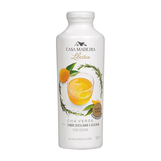 Chá Verde com Limão Siciliano e Alecrim 500ml Casa Madeira