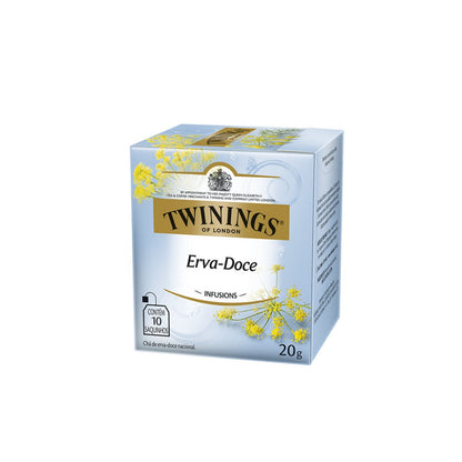 Chá de Erva Doce com 10 Sachês 20g Twinings