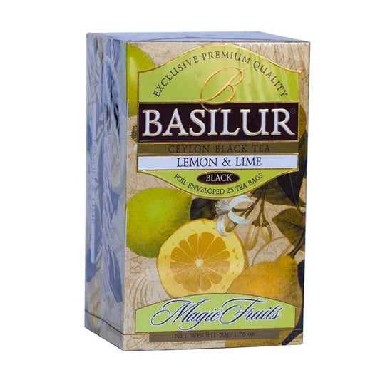 Chá de Frutas Mágicas Limão e Lima 50g Basilur