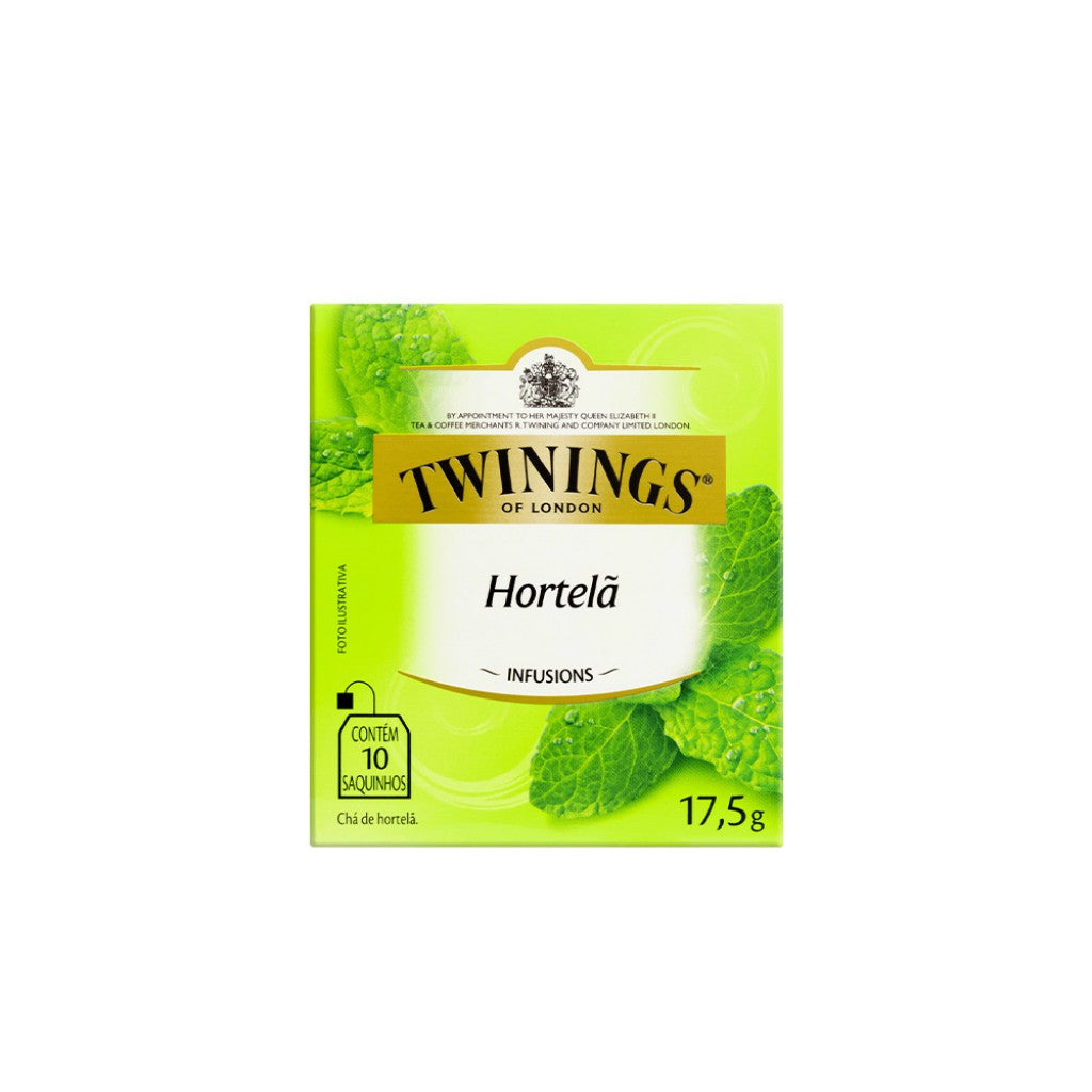 Chá de Hortelã com 10 Sachês 17,5g Twinings