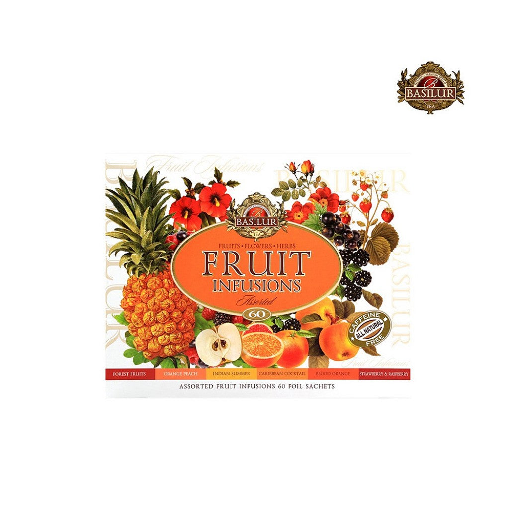 Chás Sortidos Fruit Infusions 108g Basilur