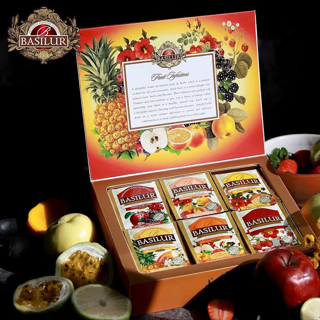 Chás Sortidos Fruit Infusions 108g Basilur