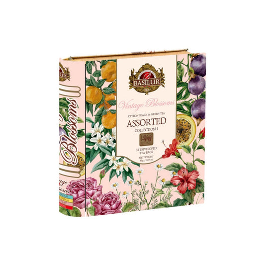Chás Sortidos Vintage Blossoms Collection I 48g Basilur