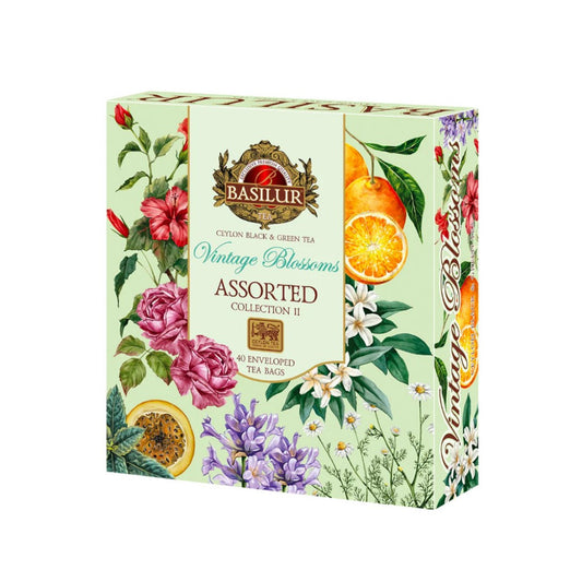 Chás Sortidos Vintage Blossoms Collection II 60g Basilur