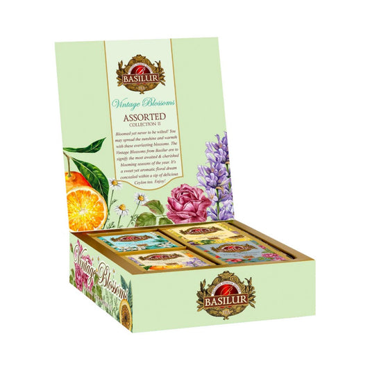 Chás Sortidos Vintage Blossoms Collection II 60g Basilur
