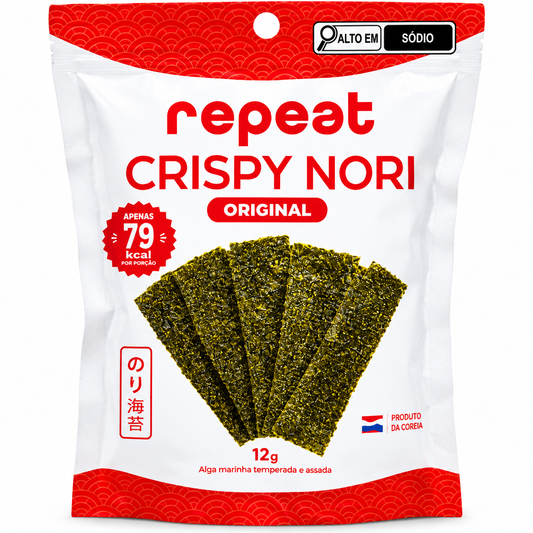 Alga Nori Crispy Empório Daruma Original 12g