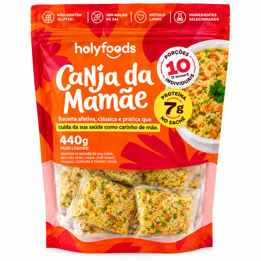 Mistura para Sopa Canja da Mamãe 440g HolyFoods