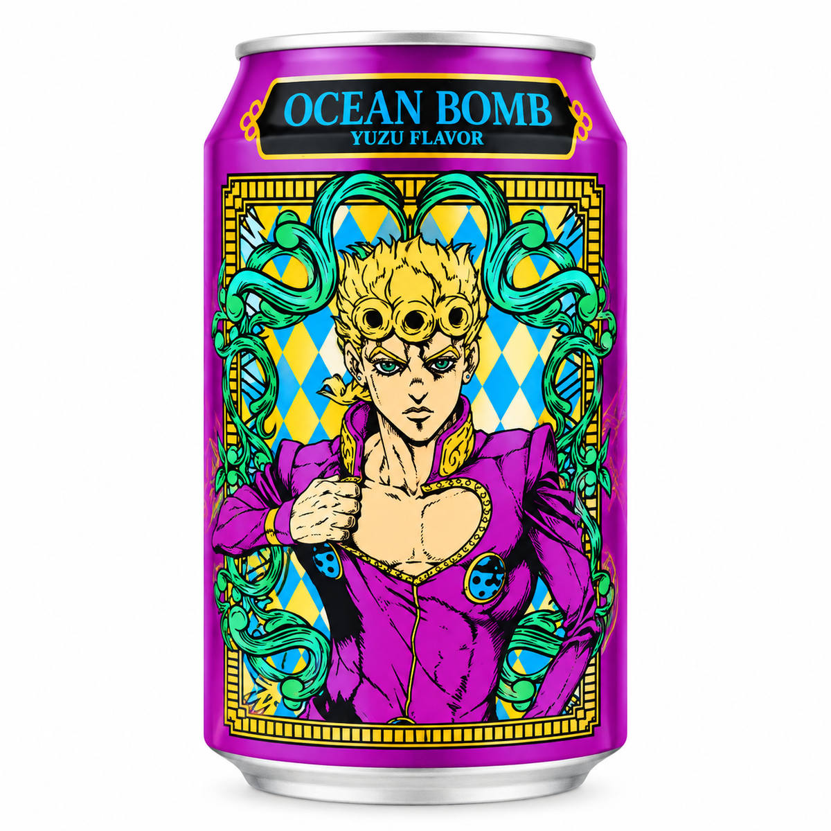 REFRIGERANTE SABOR YUZU 330ML OCEAN BOMB