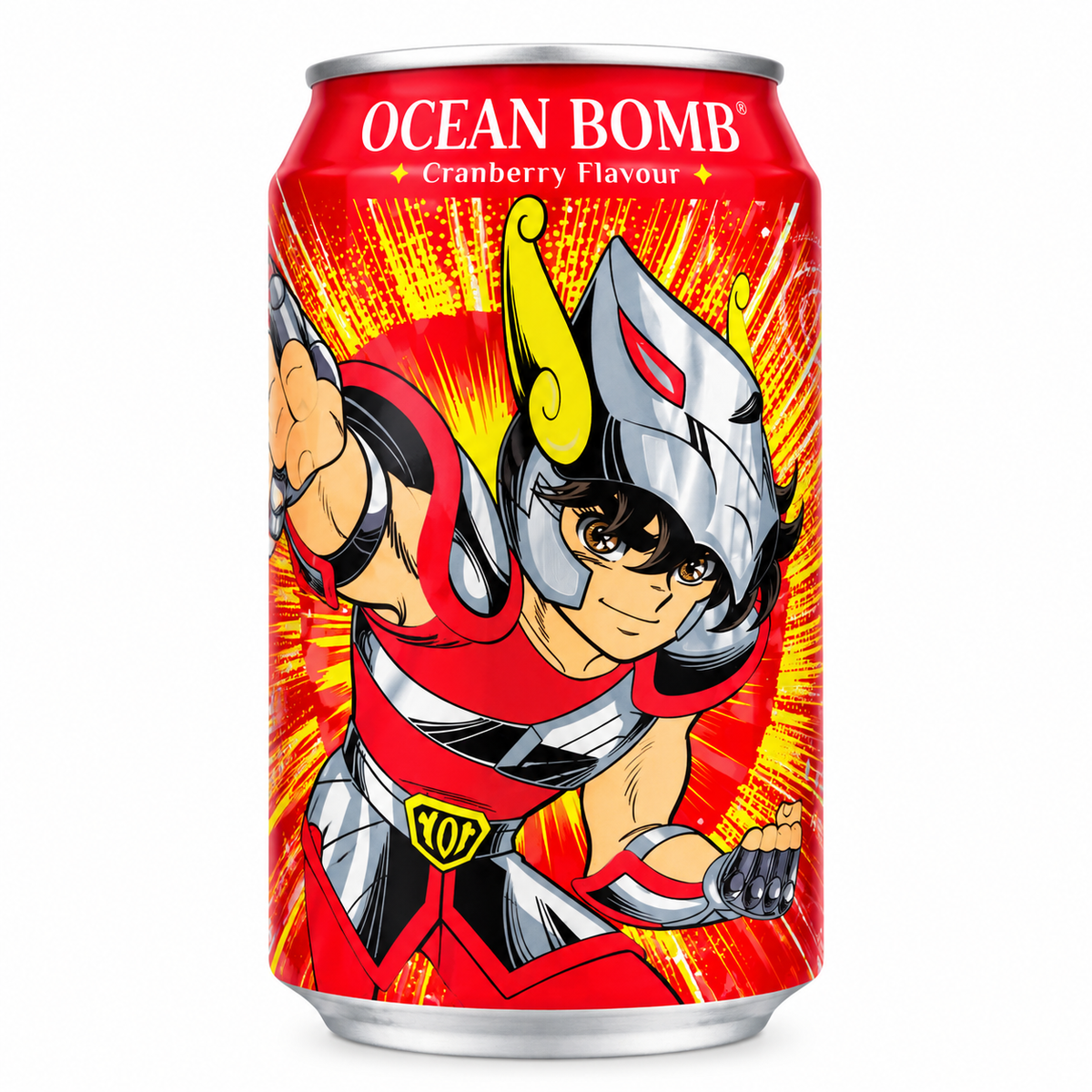 REFRIGERANTE SABOR CRANBERRY 330ML OCEAN BOMB