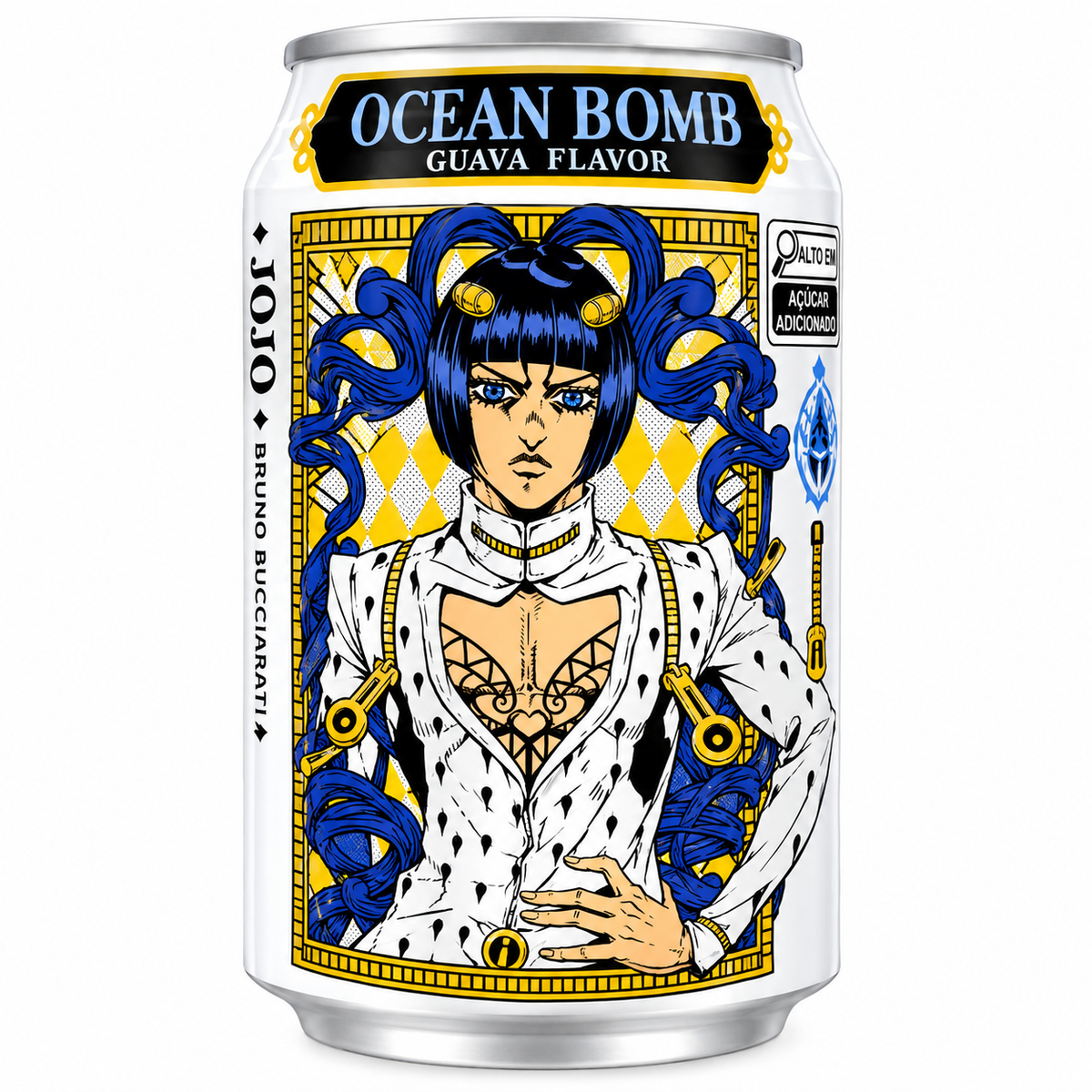 REFRIGERANTE SABOR GOIABA 330ML OCEAN BOMB