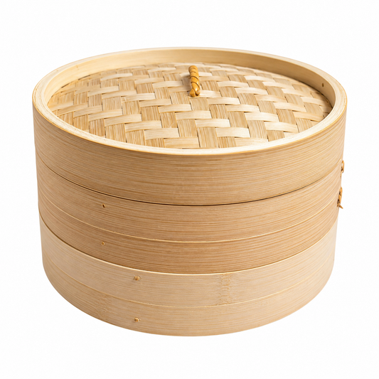 Cesta de Bambu Cozimento a Vapor 24cm - Shiki